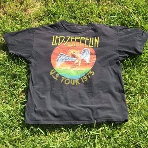 2008 Led Zeppelin US Tour 1975 Reprint Tee